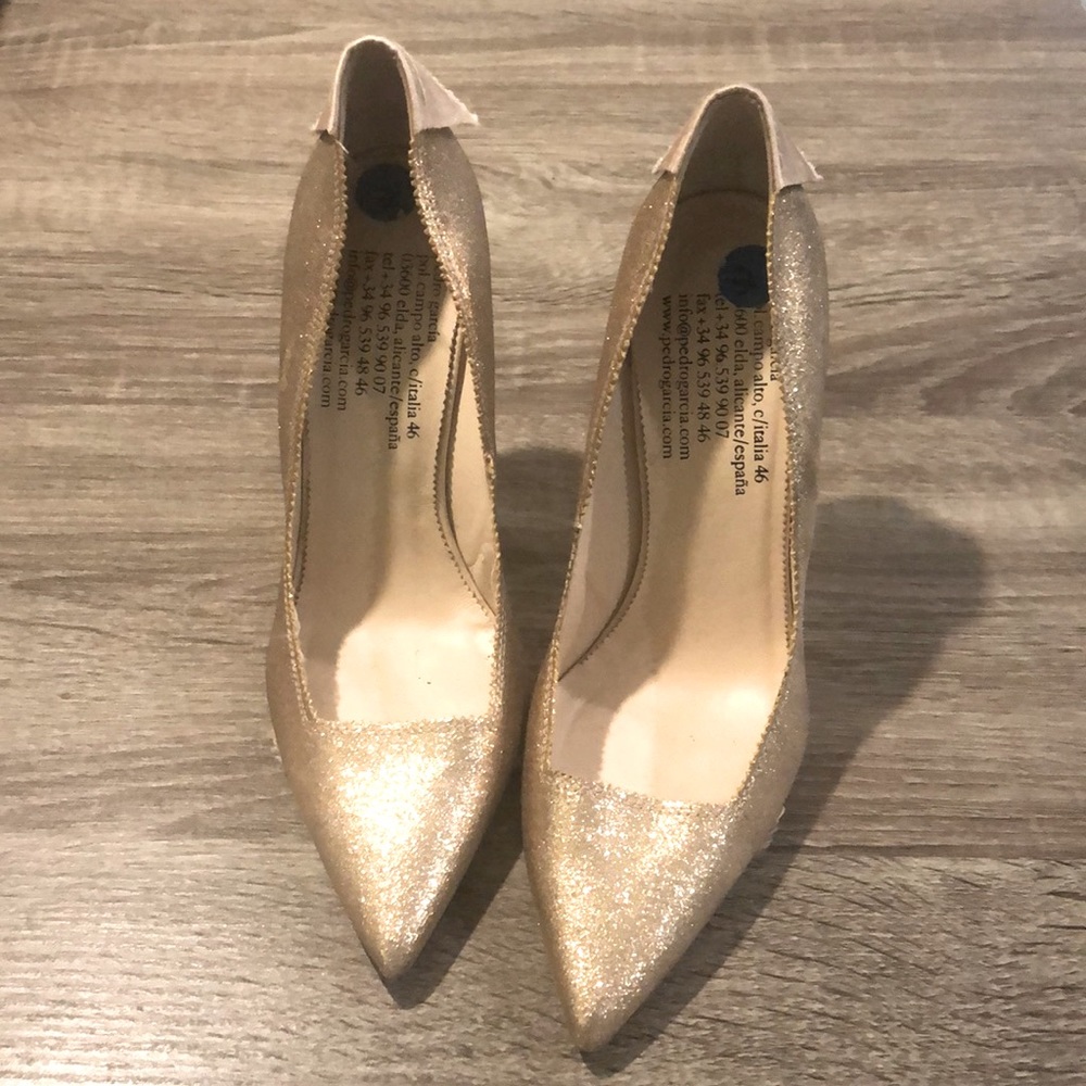 Pedro Garcia Glitter Heels